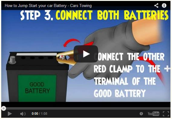 How to jump start your battery